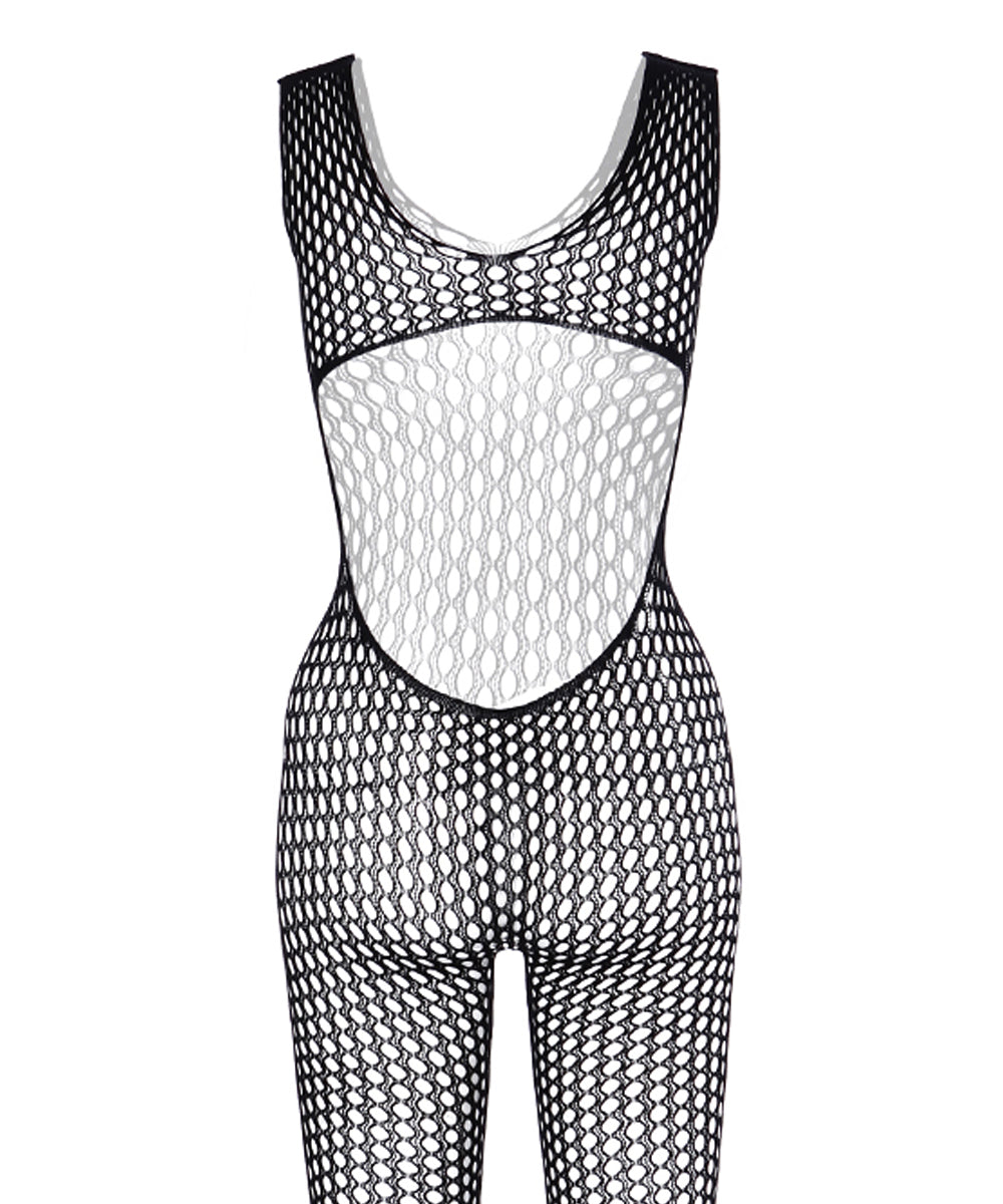 Buitifo Womens Sexy Bodysuit Fishnet Tights Bodycon Jumpsuit Lingerie Bodystokcing